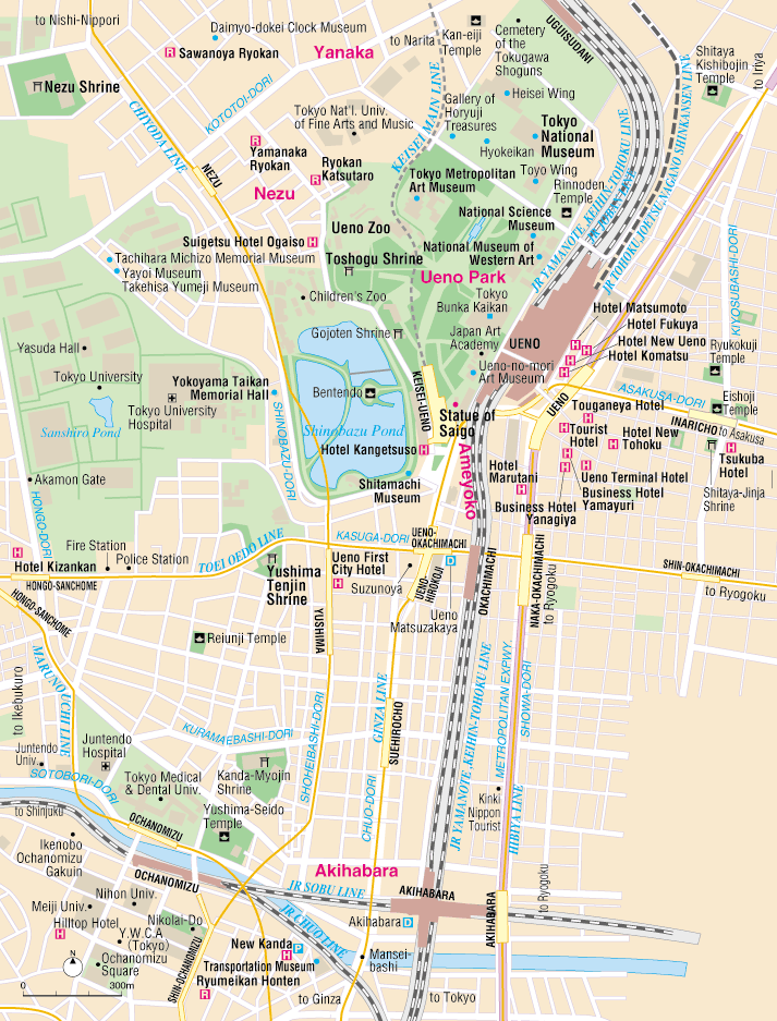 Map pf Tokyo
